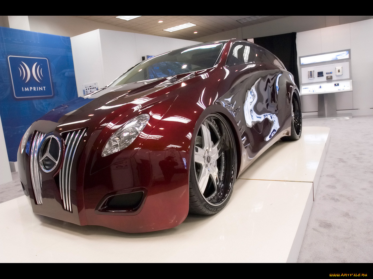 2007, alpine, imprint, rls, demo, car, based, on, mercedes, benz, r500, 